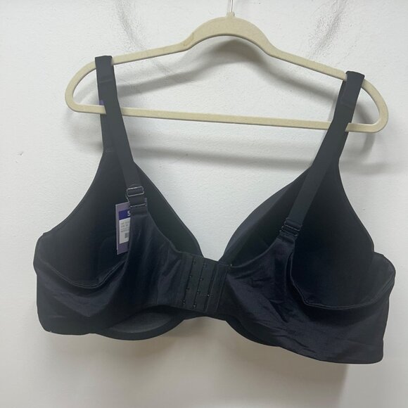 NWT Catherines Intimates Full Coverage Smooth Underwire Bra 52C Nylon/Spandex Bl - Picture 7 of 9